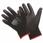 PU Black Gloves